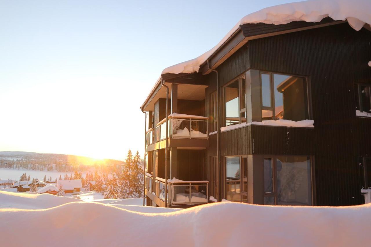 Beautiful Penthouse With Panoramic View At Sjusjoen Lägenhet Exteriör bild