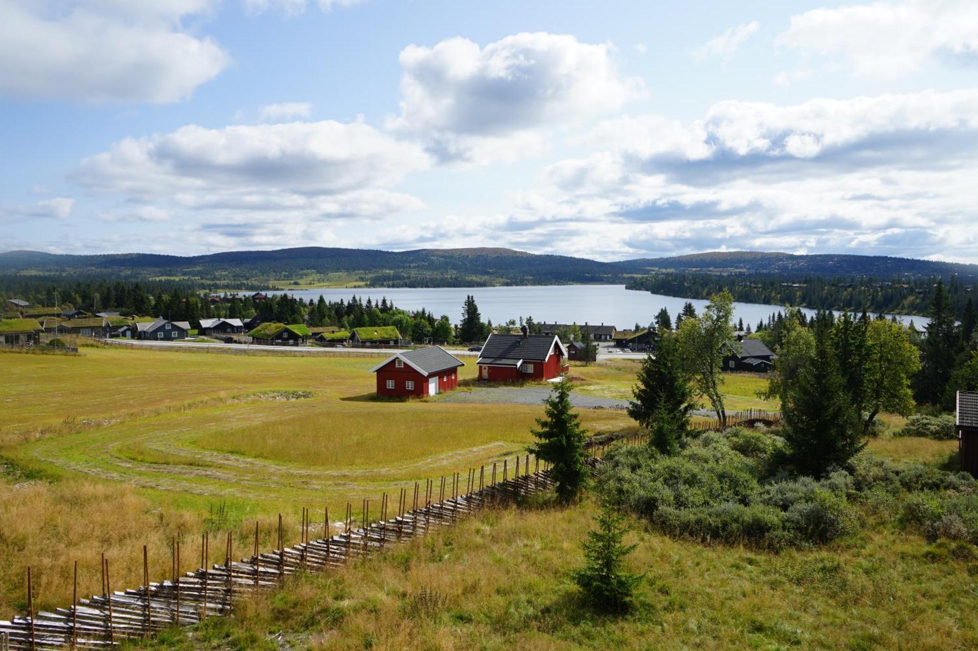 Beautiful Penthouse With Panoramic View At Sjusjoen Lägenhet Exteriör bild